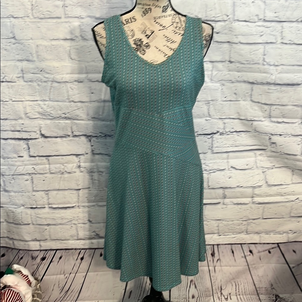 Prana Amelie Athletic Dress Sleeveless Green Size Small
